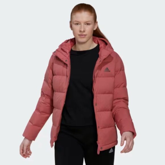Brand New Women’s Adidas Hooded Short Puffer Coat - Picture 1 of 14